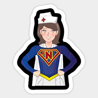 RN Nurse Sticker